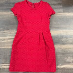 Nanette Lepore Red Short Sleeve Dress